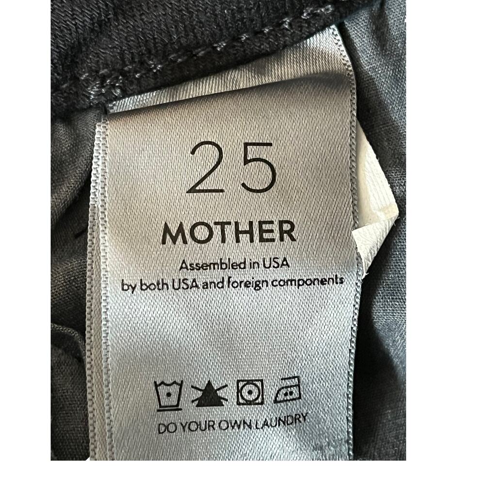Mother Jeans The Pixie Ankle Fray fray dark blue size 25 - Picture 5 of 6